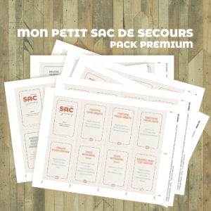 Pack Premium - Mon Petit Sac de Secours